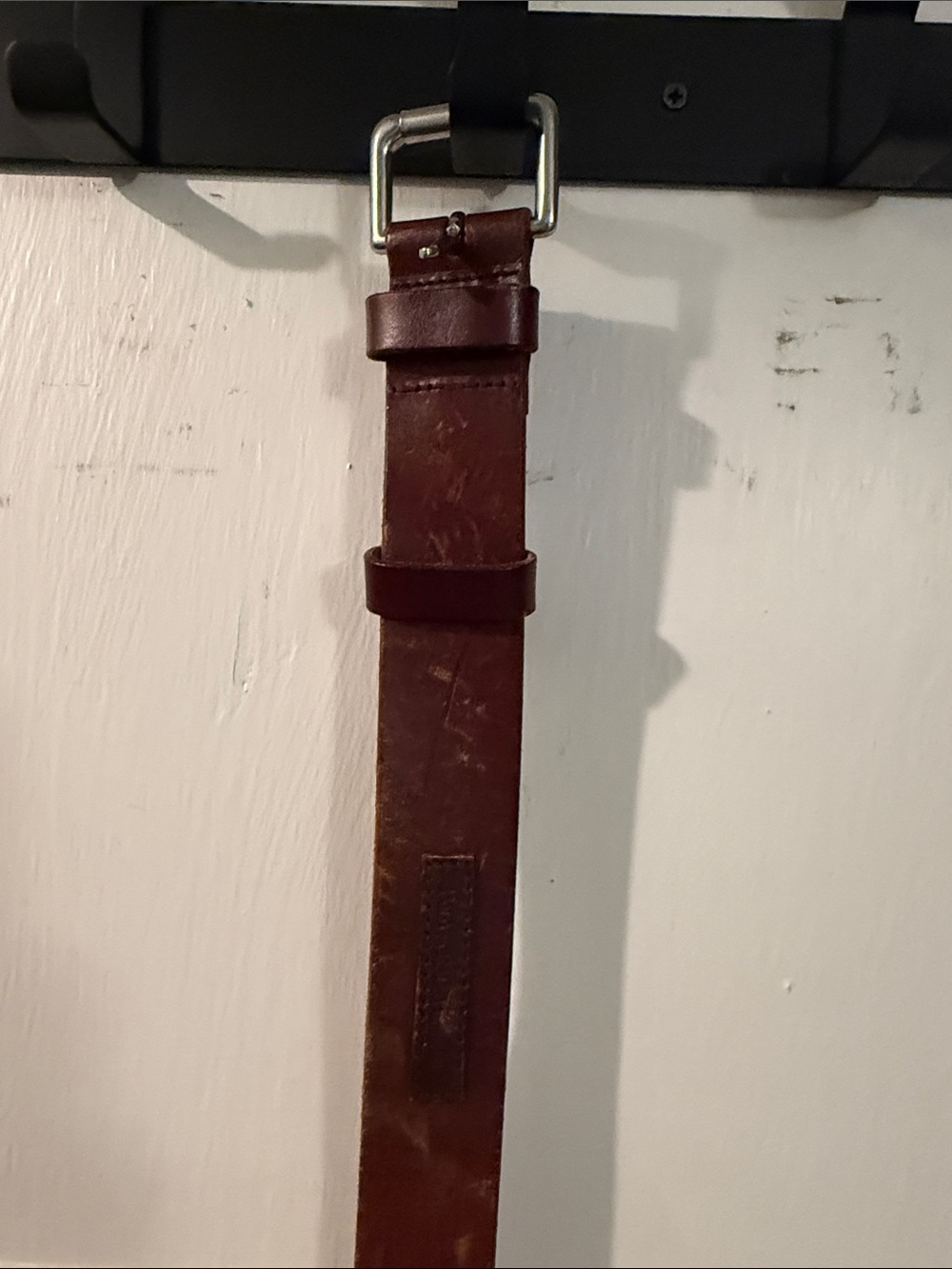 Polo by Ralph Lauren Brown Leather Kids' Belt with Silver Buckle
